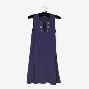 1. State Kenya Mini Dress Size XS Purple Modal Blend Swing Flowy Summer
